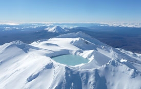 amazing views of ice glaciers