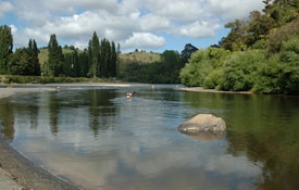 explore the river by canoe or kayak